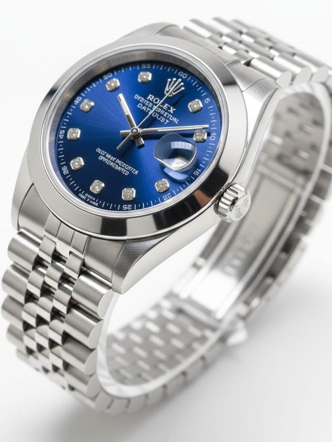 Men’s Luxury Silver Rolex style Datejust Edition