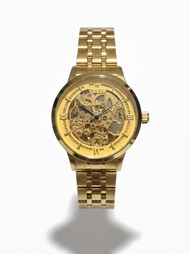 Presidential Gold-Tone Automatic Luxury Watch