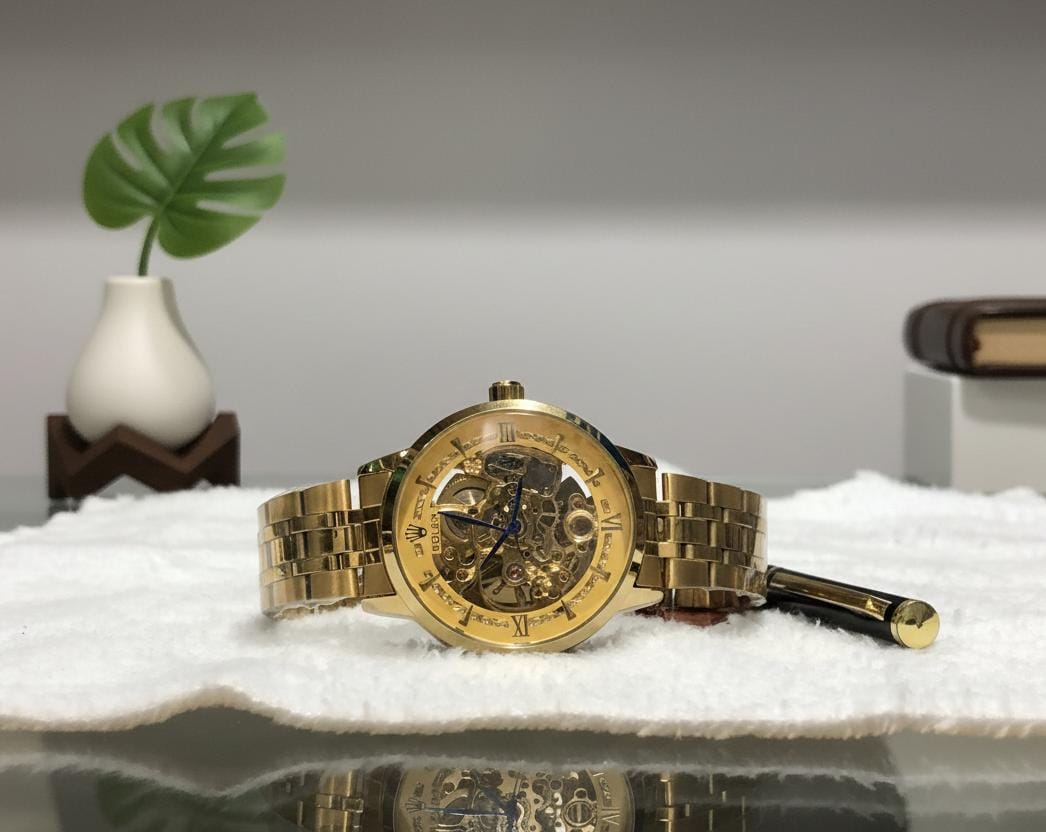 Presidential Gold-Tone Automatic Luxury Watch