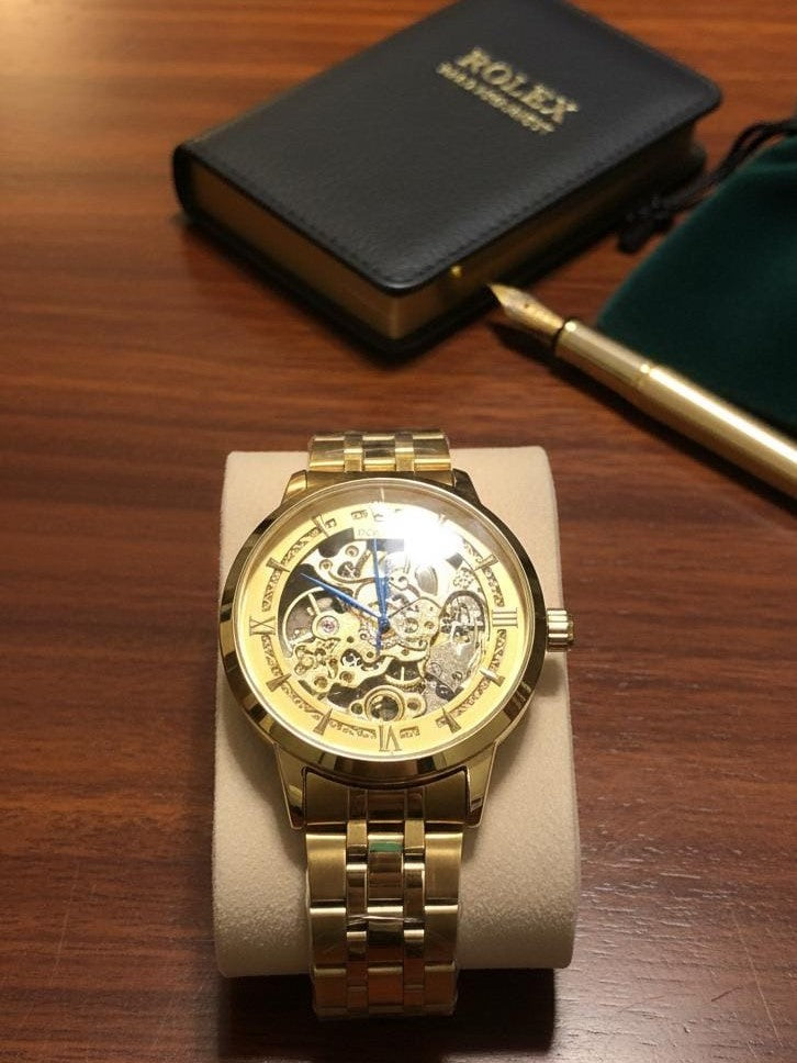 Presidential Gold-Tone Automatic Luxury Watch