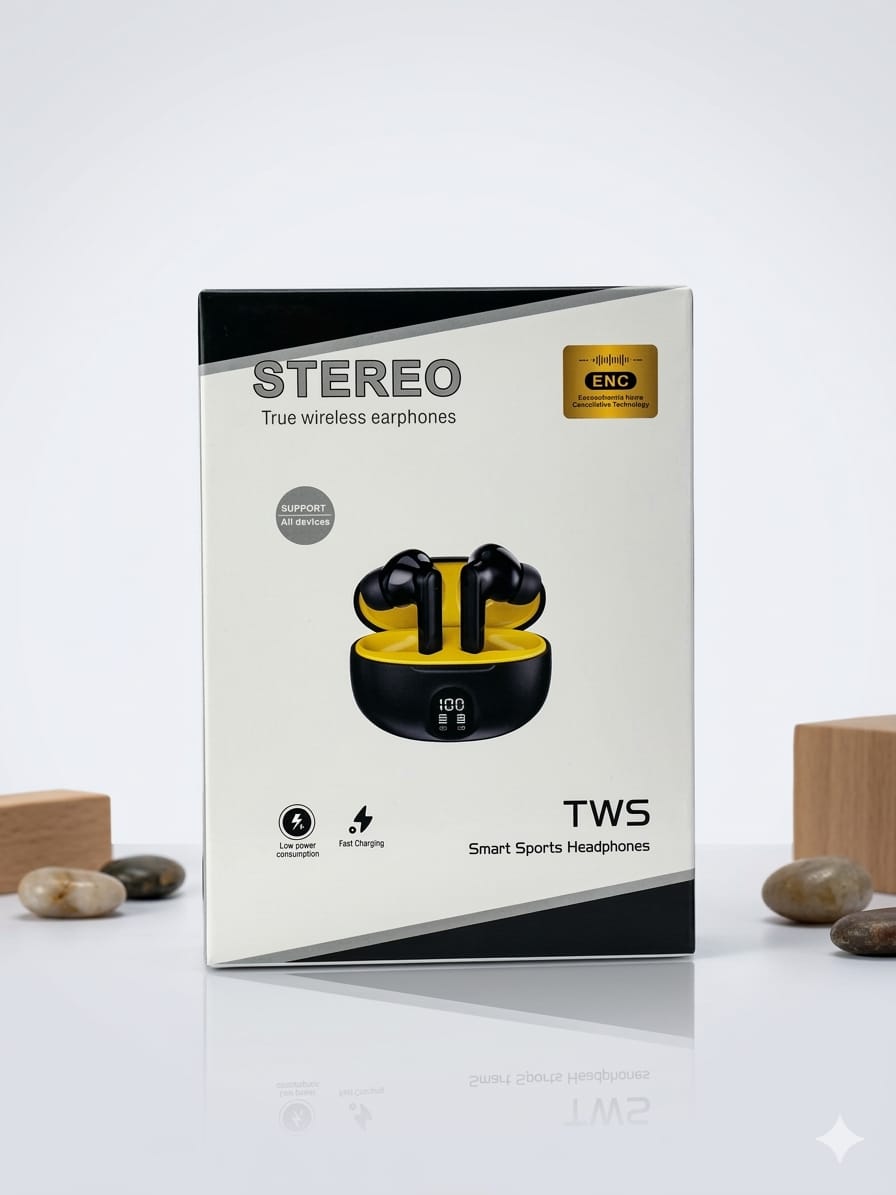 Stereo Smart Sports TWS – Bold Red Edition