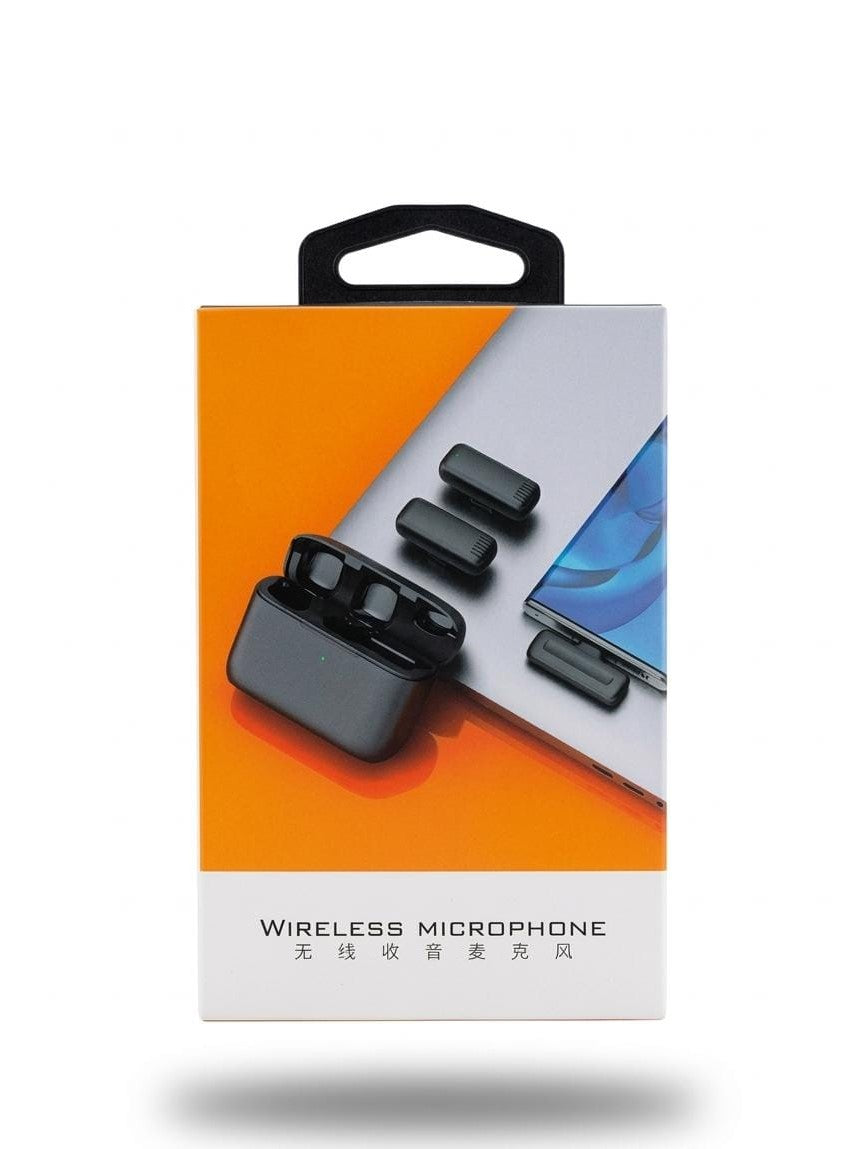 Ultimate Dual Wireless Lavalier Microphone Kit for USB-C Devices