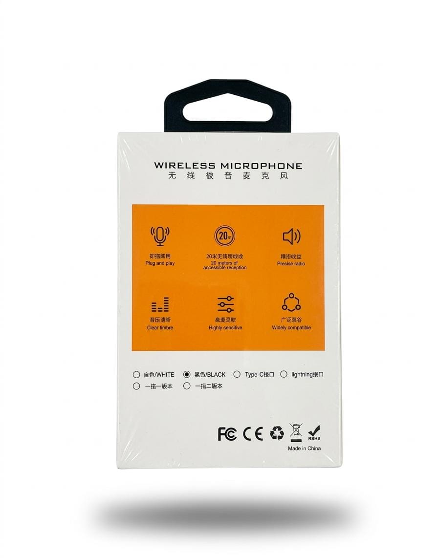 Ultimate Dual Wireless Lavalier Microphone Kit for USB-C Devices